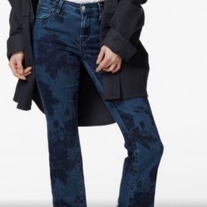 J BRAND SELENA MID RISE CROP BOOT SZ 25 ❤️❤️❤️